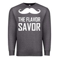Charcoal Heather mustache the flavor savor Premium Sweatshirt - artisFamous