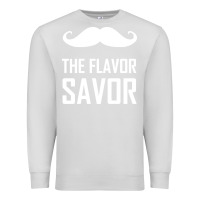 Dove Grey mustache the flavor savor Premium Sweatshirt - artisFamous