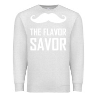 Oatmeal Heather mustache the flavor savor Premium Sweatshirt - artisFamous