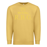 Antique Gold rbg ruth bader ginsburg Premium Sweatshirt - artisFamous