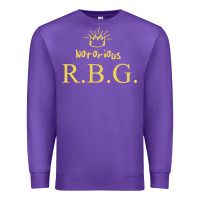 Purple rbg ruth bader ginsburg Premium Sweatshirt - artisFamous