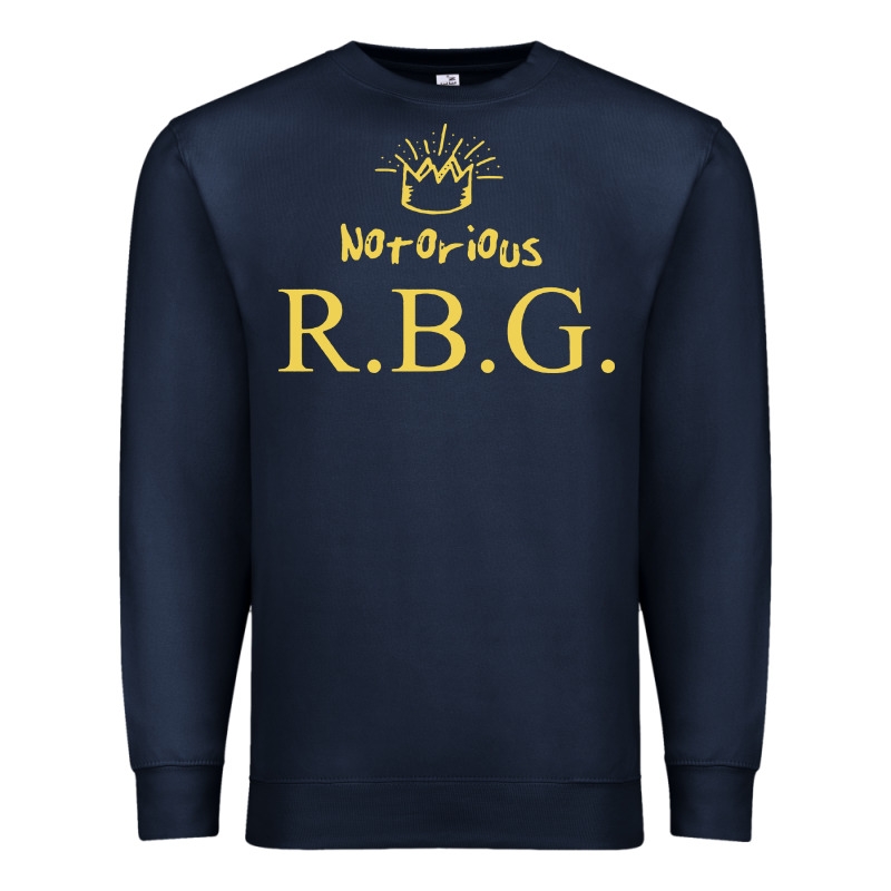 Rbg Ruth Bader Ginsburg Premium Sweatshirt by artisFamous | Teevron