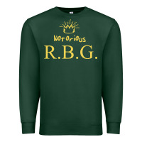 Sports Green rbg ruth bader ginsburg Premium Sweatshirt - artisFamous