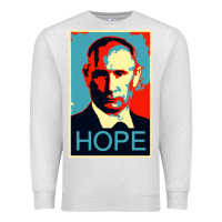 Oatmeal Heather putin hope style Premium Sweatshirt - artisFamous