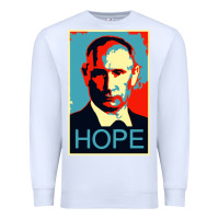White putin hope style Premium Sweatshirt - artisFamous