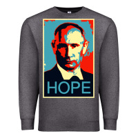 Charcoal Heather putin hope style Premium Sweatshirt - artisFamous
