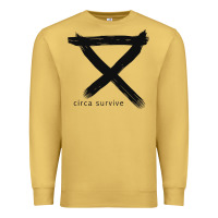Antique Gold CIRCA SURVIVE Premium Sweatshirt - artisFamous