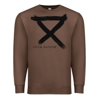Chestnut CIRCA SURVIVE Premium Sweatshirt - artisFamous