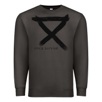 Smoke CIRCA SURVIVE Premium Sweatshirt - artisFamous