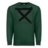 Sports Green CIRCA SURVIVE Premium Sweatshirt - artisFamous