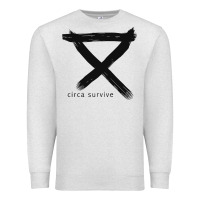 Oatmeal Heather CIRCA SURVIVE Premium Sweatshirt - artisFamous