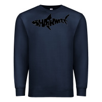 Navy shark week Premium Sweatshirt - artisFamous