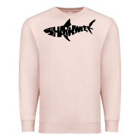 Pale Pink shark week Premium Sweatshirt - artisFamous