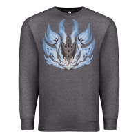 Charcoal Heather chaotic xeno'jiiva Premium Sweatshirt - artisFamous