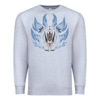 Heather Grey chaotic xeno'jiiva Premium Sweatshirt - artisFamous