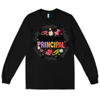 Black Principal Assistant Long Sleeve Tee - CowhideDigitalArt