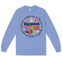 Colony Blue Principal Assistant Long Sleeve Tee - CowhideDigitalArt