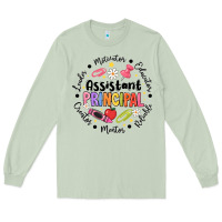 Matcha Principal Assistant Long Sleeve Tee - CowhideDigitalArt