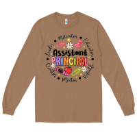 Toasted Coconut Principal Assistant Long Sleeve Tee - CowhideDigitalArt