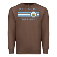 Soccer Argentina Jersey Argentinian Football La Albiceleste Premium Sweatshirt | Teevron