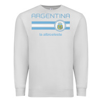 Dove Grey soccer argentina jersey argentinian football la albiceleste Premium Sweatshirt - artisFamous