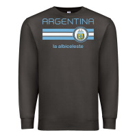 Smoke soccer argentina jersey argentinian football la albiceleste Premium Sweatshirt - artisFamous