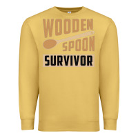 Antique Gold wooden spoon survivor Premium Sweatshirt - artisFamous
