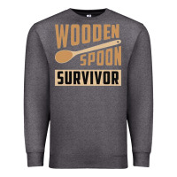 Charcoal Heather wooden spoon survivor Premium Sweatshirt - artisFamous