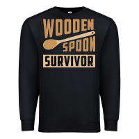 Black wooden spoon survivor Premium Sweatshirt - artisFamous