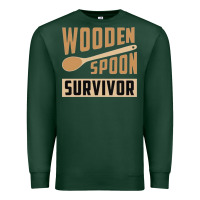 Sports Green wooden spoon survivor Premium Sweatshirt - artisFamous