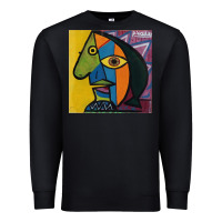 Black picasso original Premium Sweatshirt - artisFamous