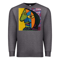 Charcoal Heather picasso original Premium Sweatshirt - artisFamous
