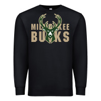 Black Milkwaukee Bucks Premium Sweatshirt - artisFamous