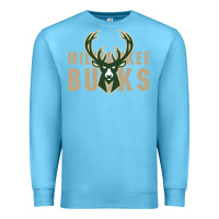 Ocean Blue Milkwaukee Bucks Premium Sweatshirt - artisFamous