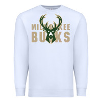 White Milkwaukee Bucks Premium Sweatshirt - artisFamous