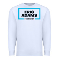 White Eric Adams for mayor Premium Sweatshirt - artisFamous