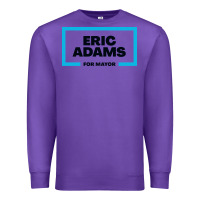 Purple Eric Adams for mayor Premium Sweatshirt - artisFamous