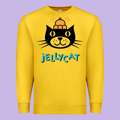 Jelly Cat Premium Sweatshirt Designed By Artisfamous