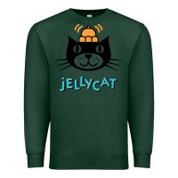 Sports Green jelly cat Premium Sweatshirt - artisFamous