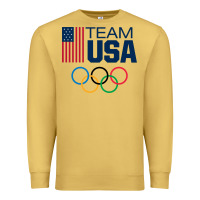 Antique Gold usa team Premium Sweatshirt - artisFamous