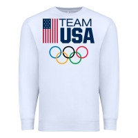 White usa team Premium Sweatshirt - artisFamous