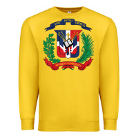 Lemon dominican republic flag national emblem republica dominicana t shirt Premium Sweatshirt - artisFamous