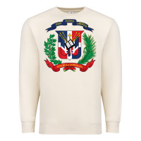 Sandshell dominican republic flag national emblem republica dominicana t shirt Premium Sweatshirt - artisFamous