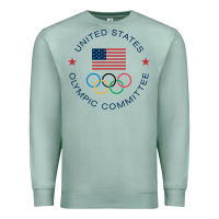 Seafoam Olympic Rings Premium Sweatshirt - artisFamous