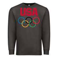 Smoke Olympic Rings Premium Sweatshirt - artisFamous
