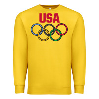 Lemon Olympic Rings Premium Sweatshirt - artisFamous