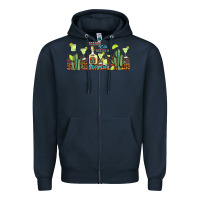Navy mama cita needs a margarita Zipper Hoodie - JahusDesignShop