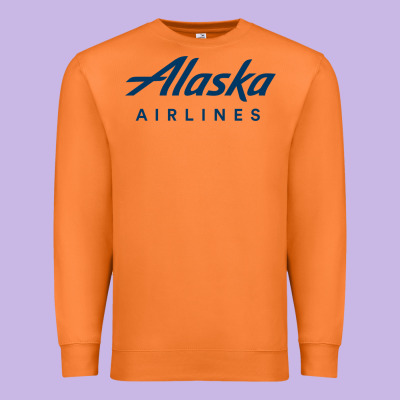 Alaska Airlines Premium Sweatshirt Designed By Artisfamous