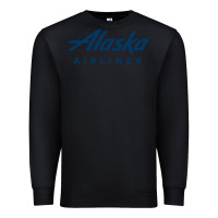 Black Alaska Airlines Premium Sweatshirt - artisFamous