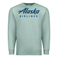 Seafoam Alaska Airlines Premium Sweatshirt - artisFamous